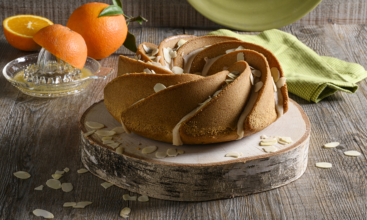 Torta arance e mandorle