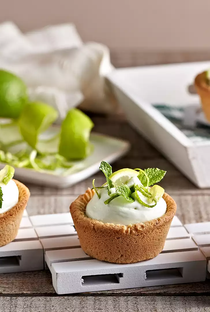 TARTELLETTE MENTA E LIME A MISURA
