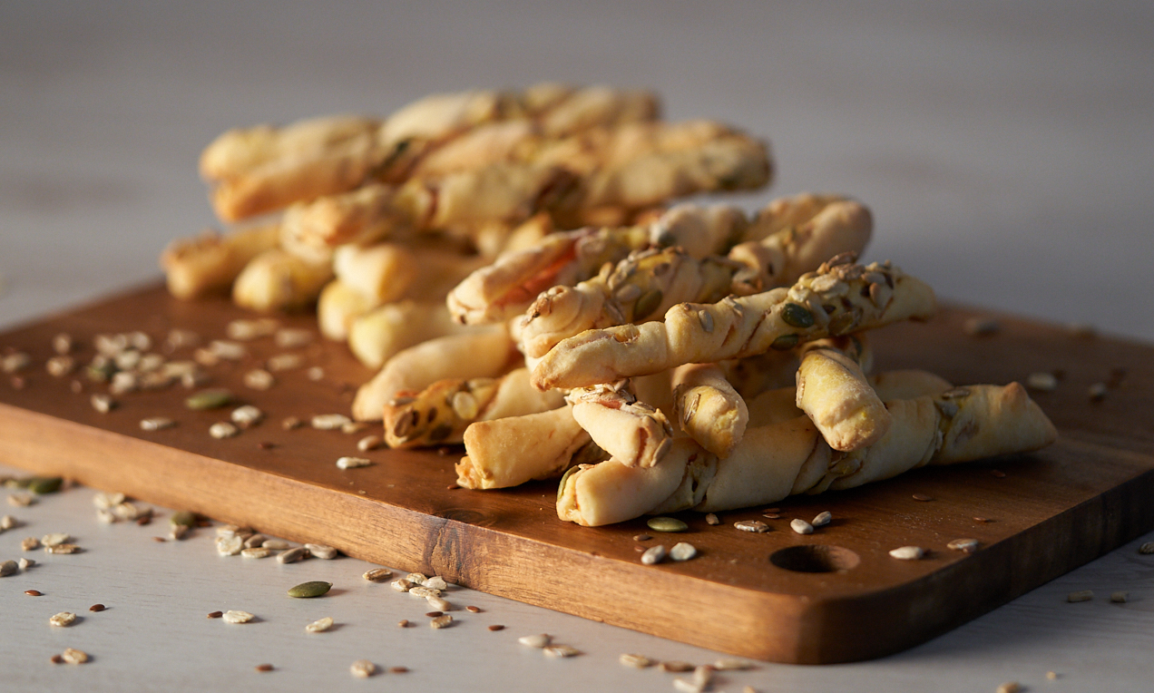 Grissini al prosciutto