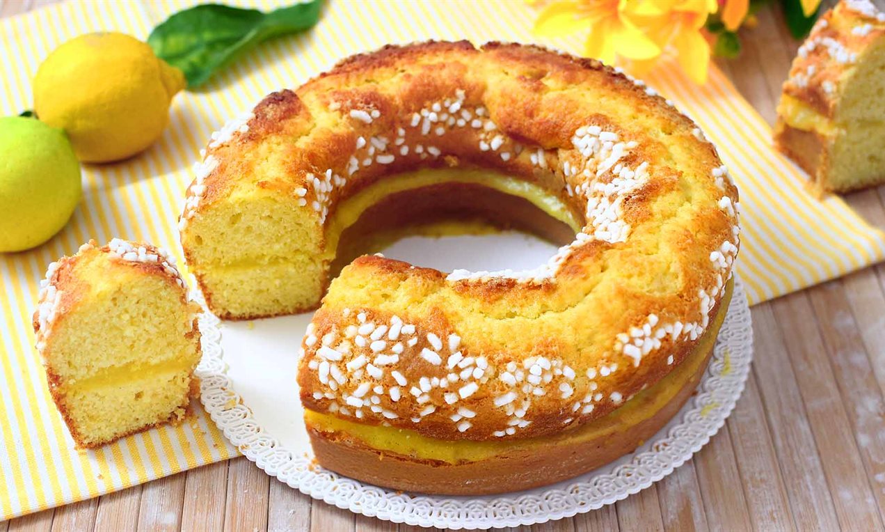 Ciambella soffice al limone