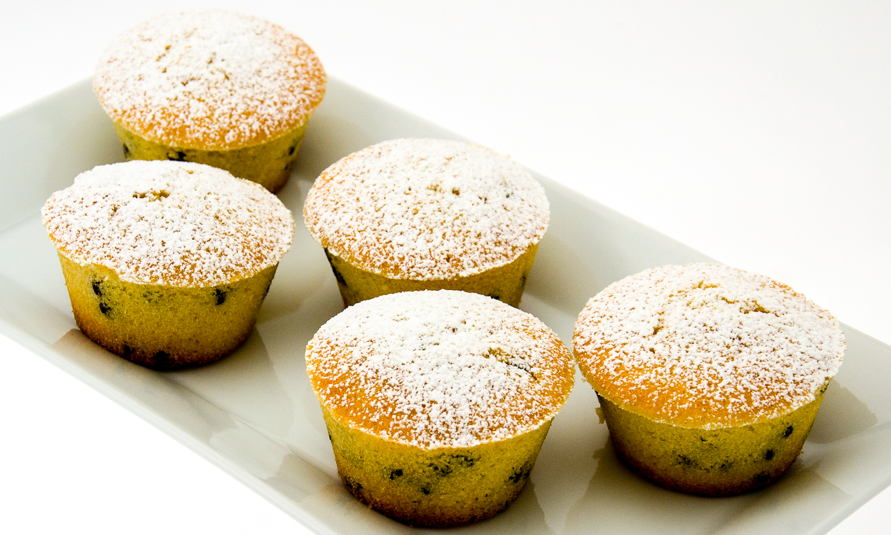 Muffin con gocce di cioccolato