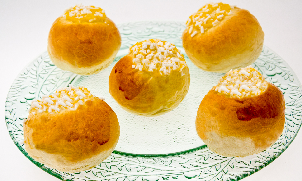 Veneziane alla crema pasticcera