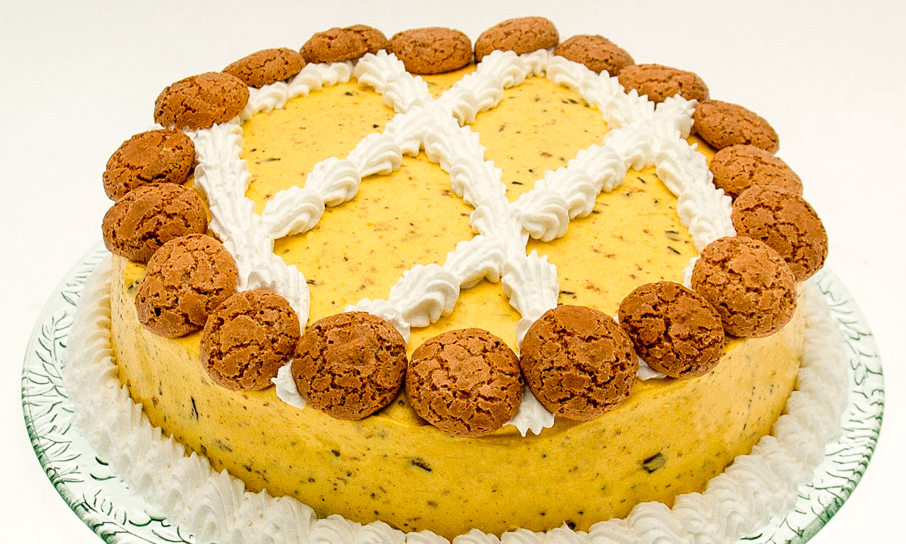 Torta di zucca e amaretti