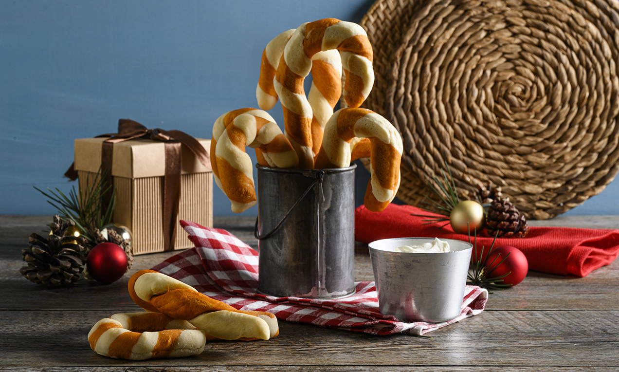 Bastoncini di Natale salati