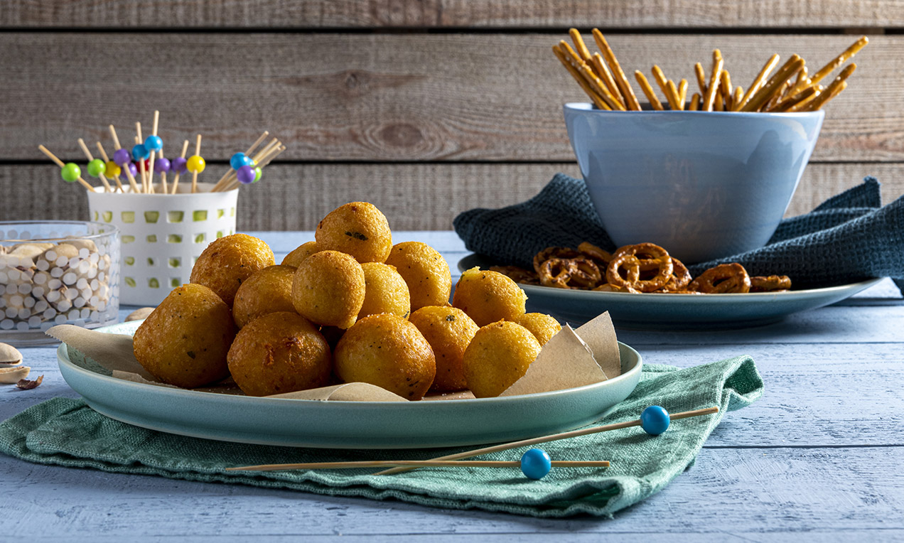 Frittelle salate senza glutine