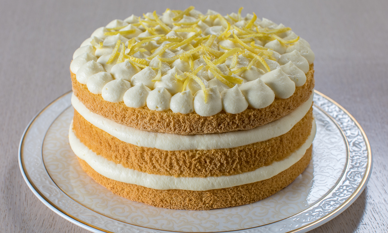 Torta al limoncello