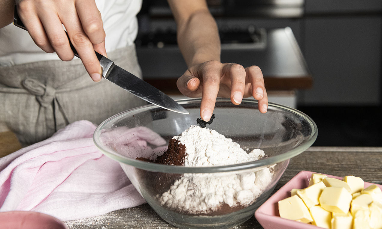 Step_crostata integrale con crema alle fragole (3)
