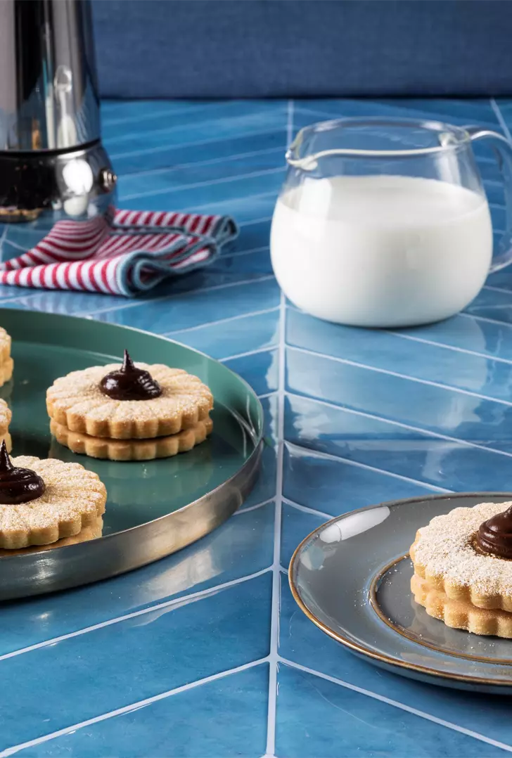 Fiorellini vegani al cioccolato