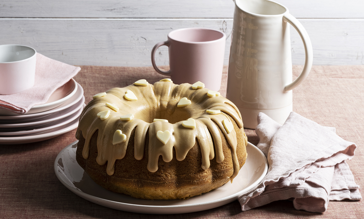 Ciambella al caffè glassata