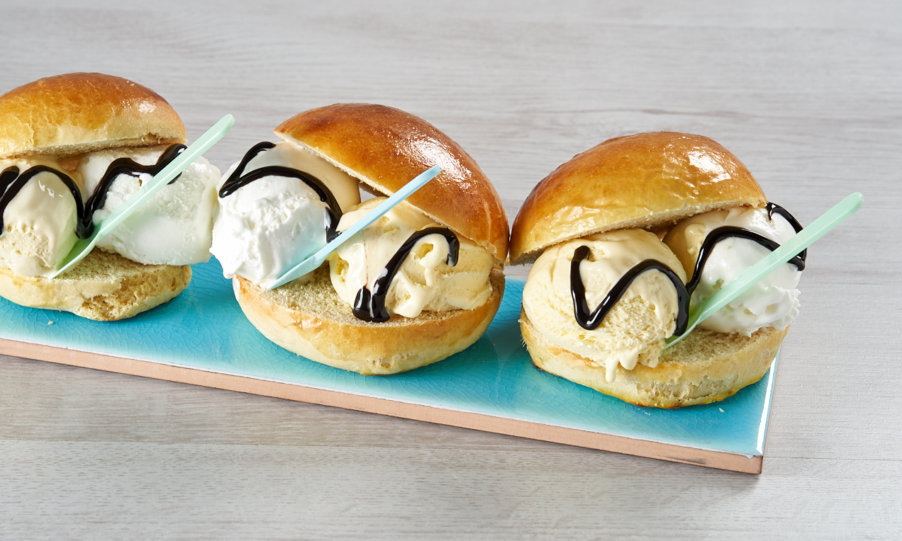 Brioche gelato