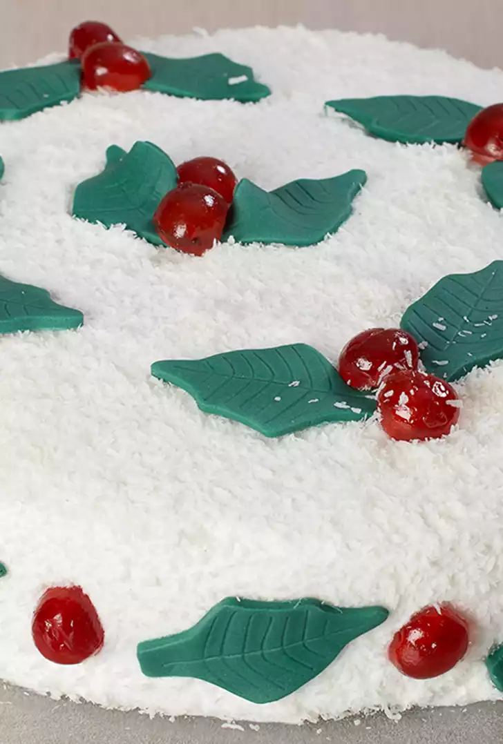 Torta di Natale al cocco e ciliegie.jpg