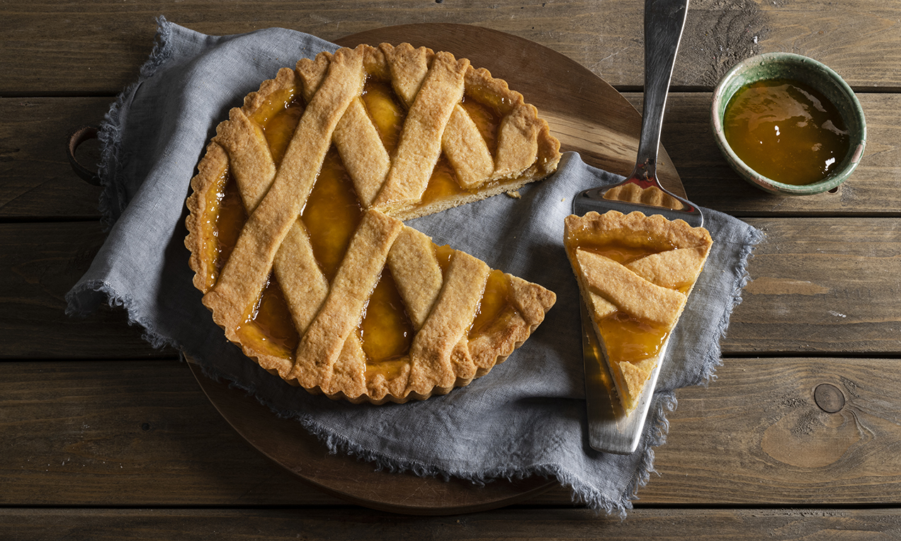 Crostata classica con confettura