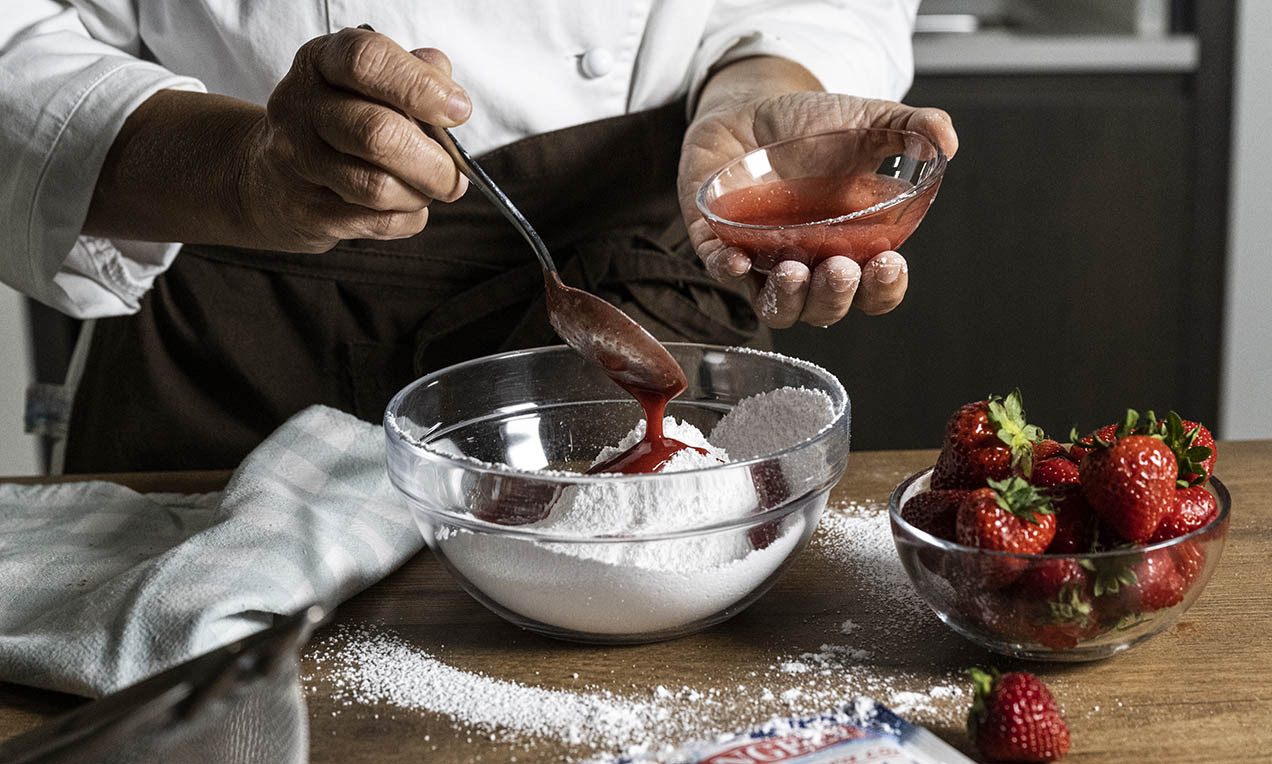 Step_ciambella con glassa alle fragole (13)