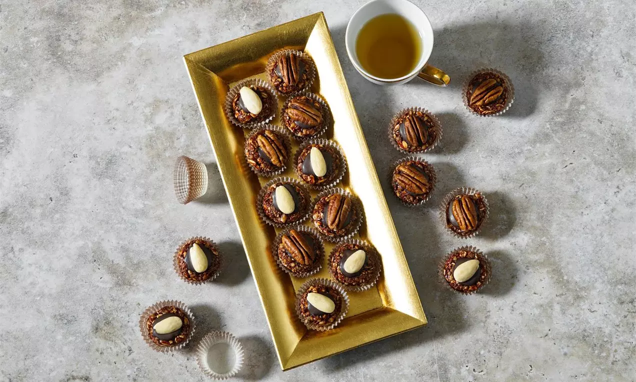 Datlové bezlepkové koláčky