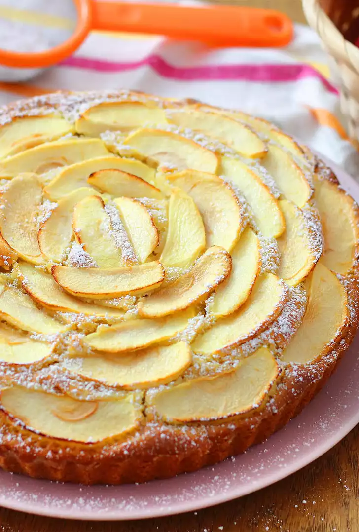 Torta soffice cuor di mele