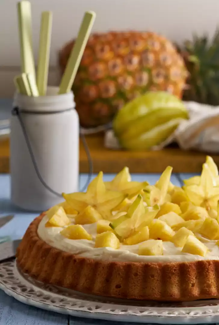 Crostata morbida ananas