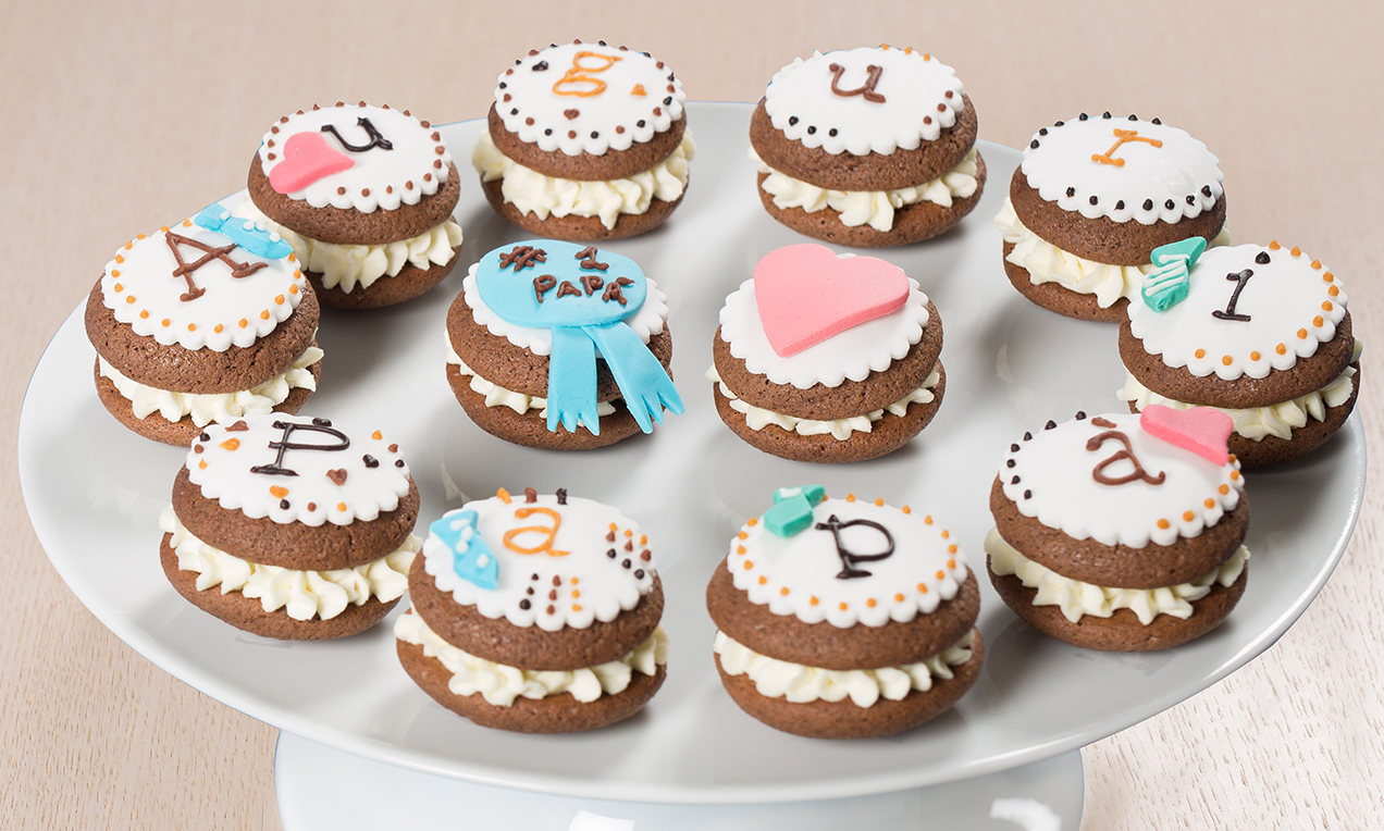 Whoopies per la festa del papà