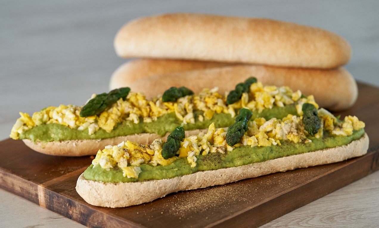 Panini agli asparagi