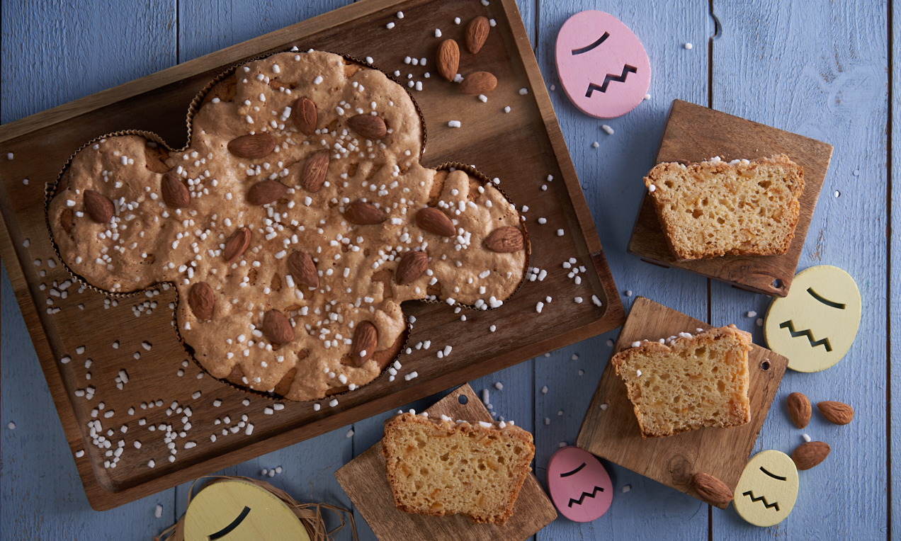 Colomba casalinga senza glutine