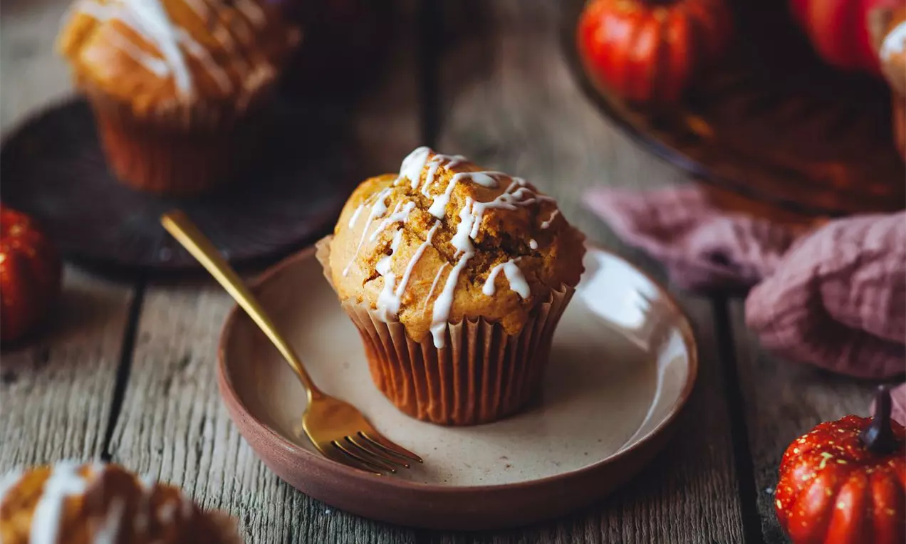Pumpkin spice muffiny