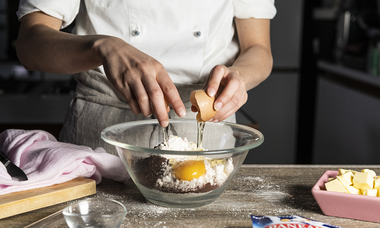 Step_crostata integrale con crema alle fragole (4)