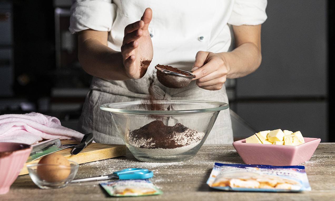 Step_crostata integrale con crema alle fragole