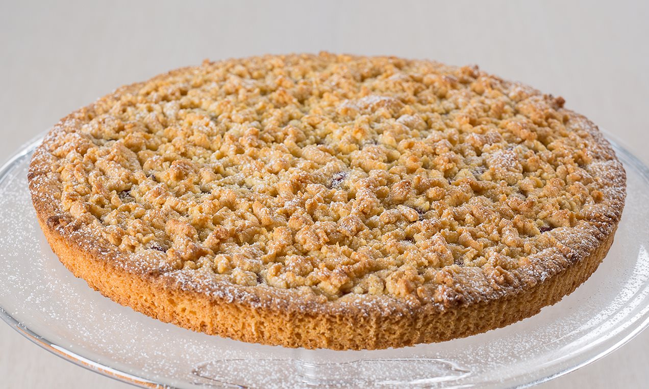 Crostata senza glutine alla marmellata