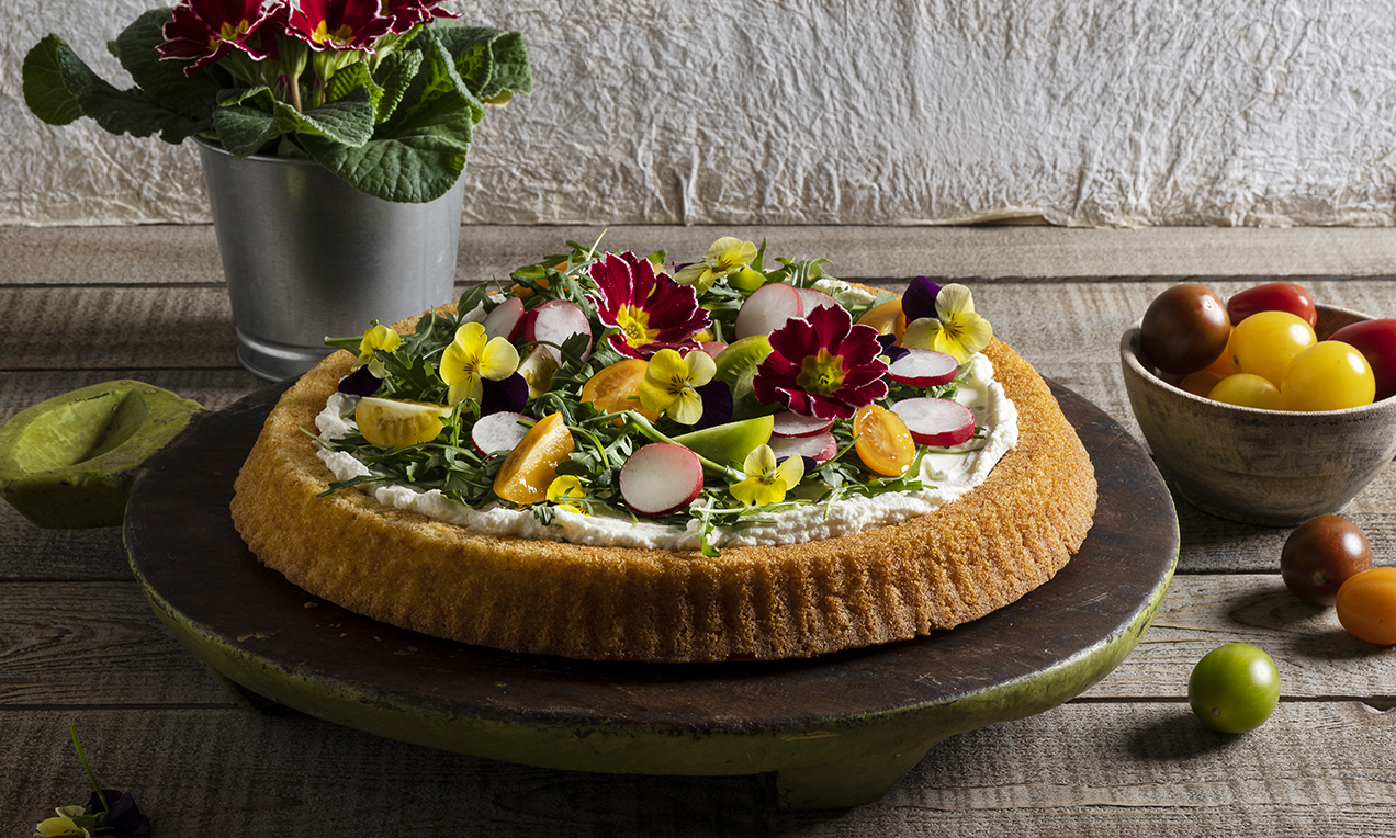 Torta morbida salata