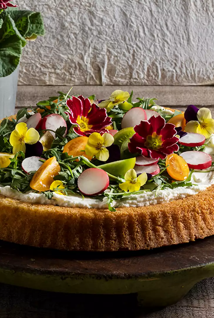 Torta morbida salata