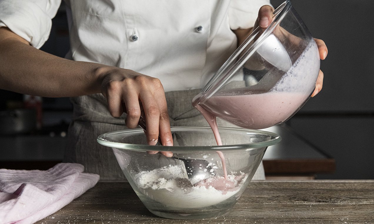 Step_crostata integrale con crema alle fragole (13)