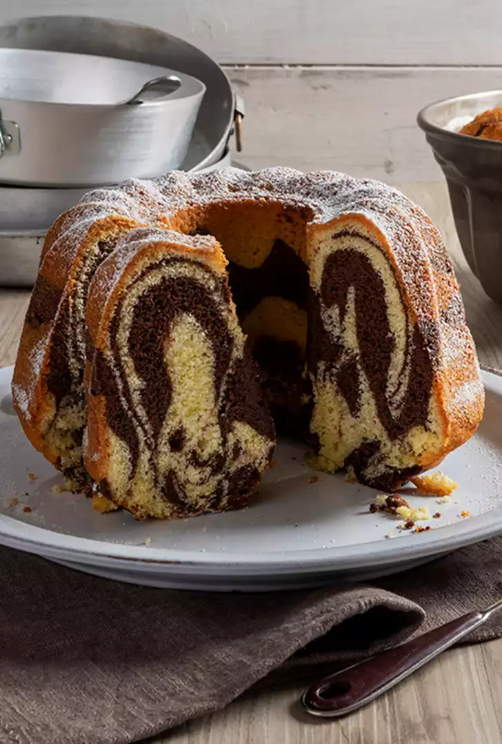 Ciambella marmorizzata