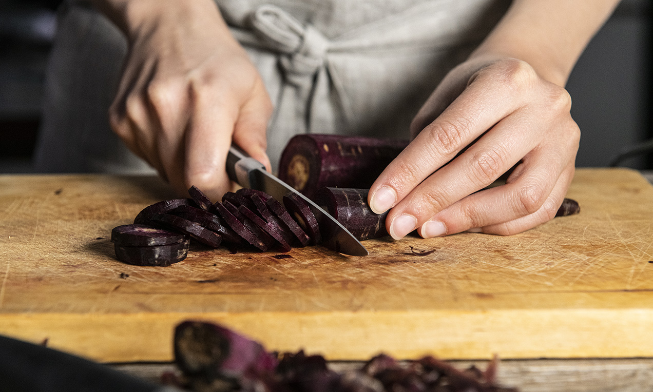 Step_pane alle carote viola