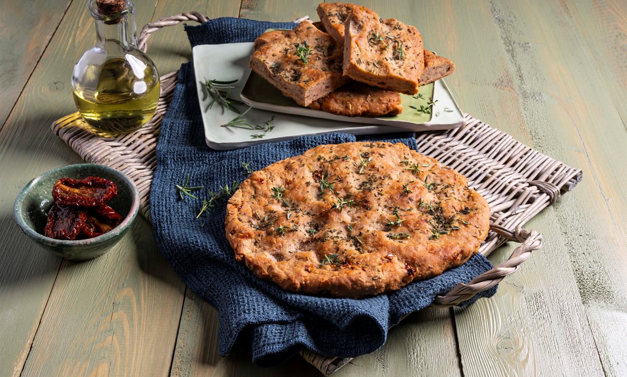 Focaccia ai fagioli