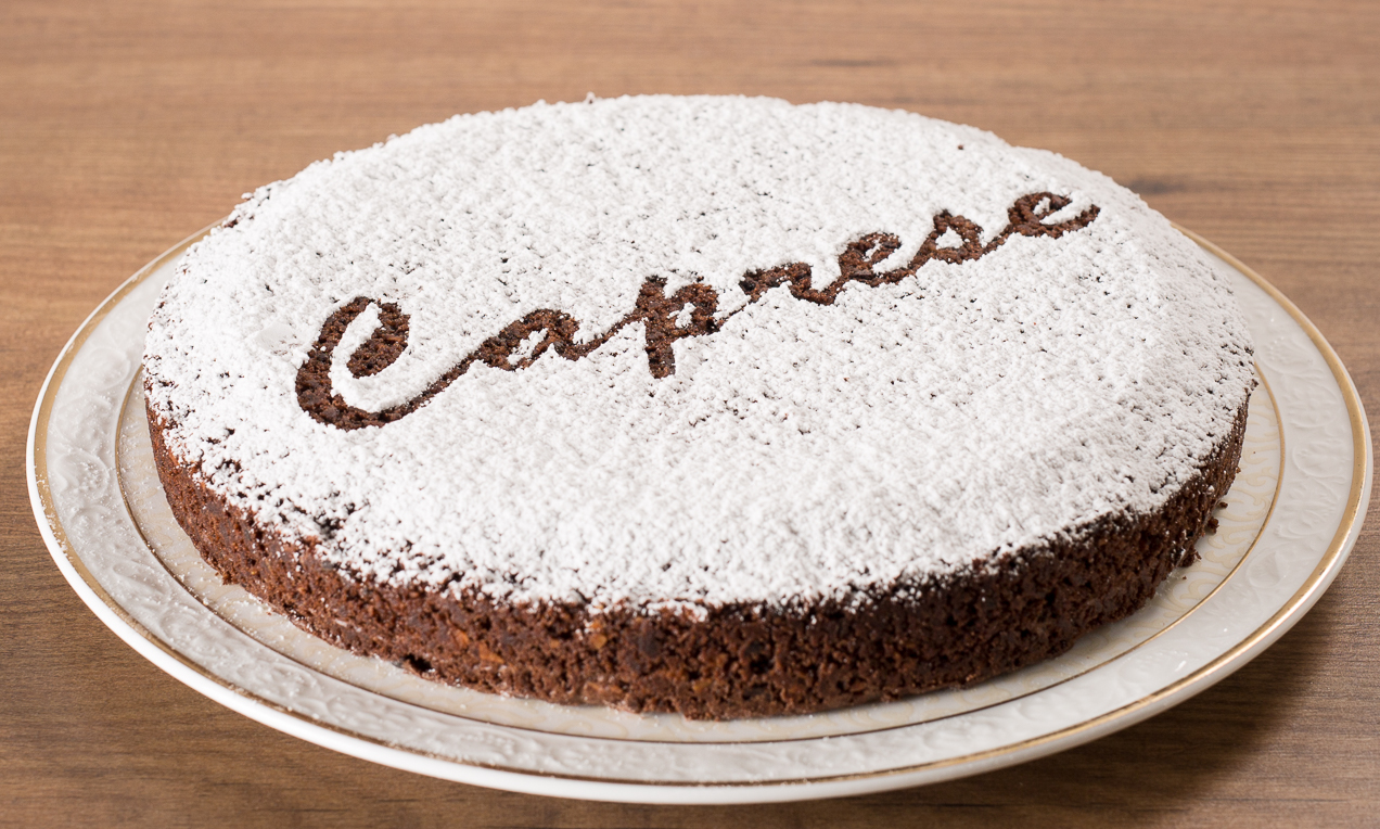 Torta caprese al cocco