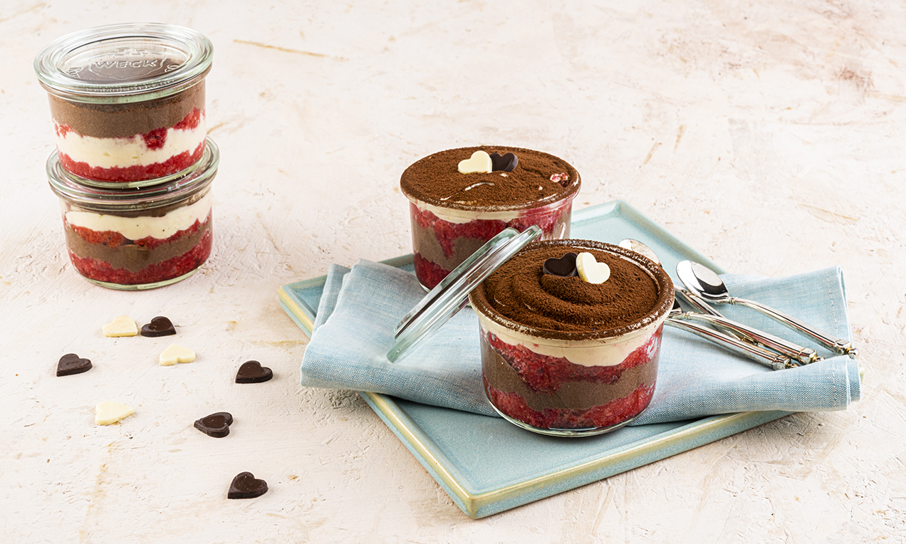 Zuppa inglese in vasetto