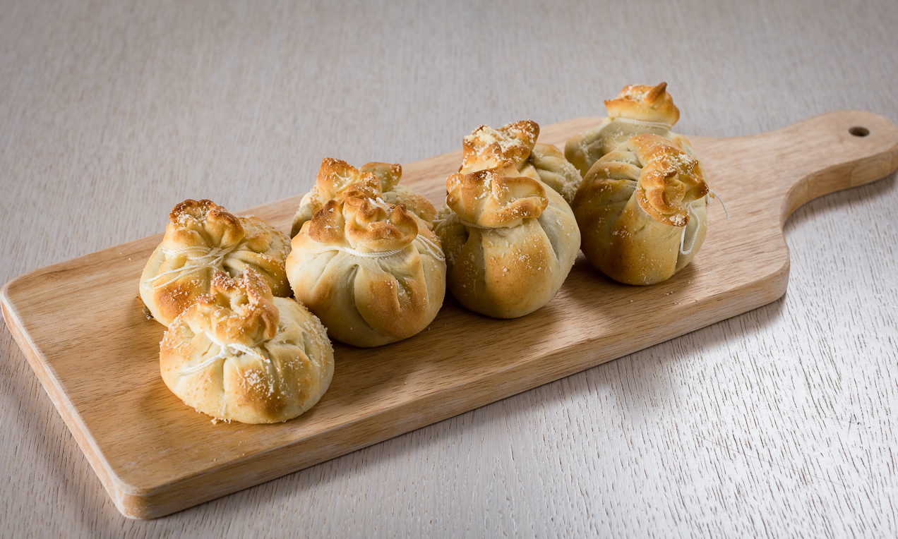 Fagottini ai funghi e gorgonzola