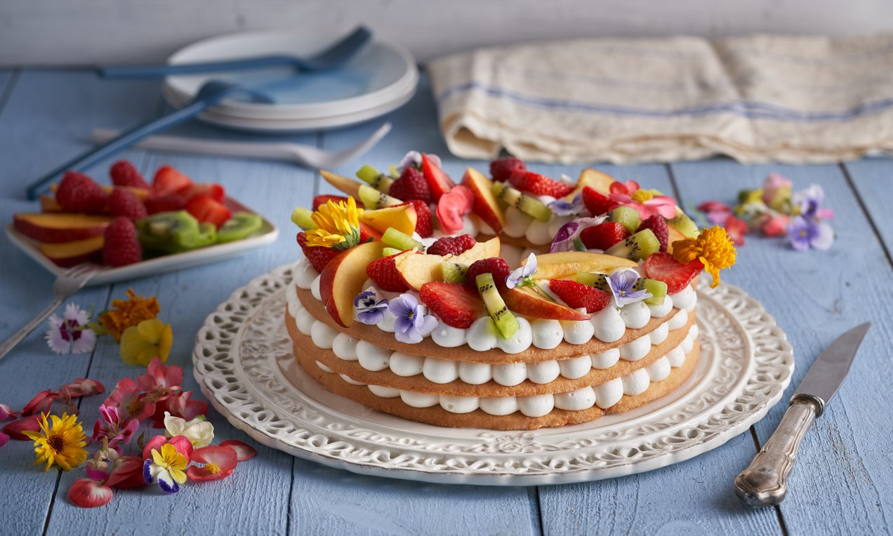 Cream tart estiva