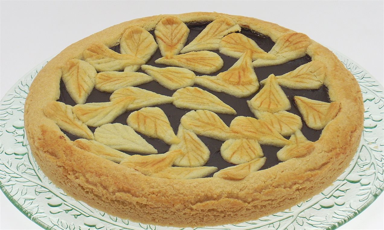 Crostata pere e cioccolato