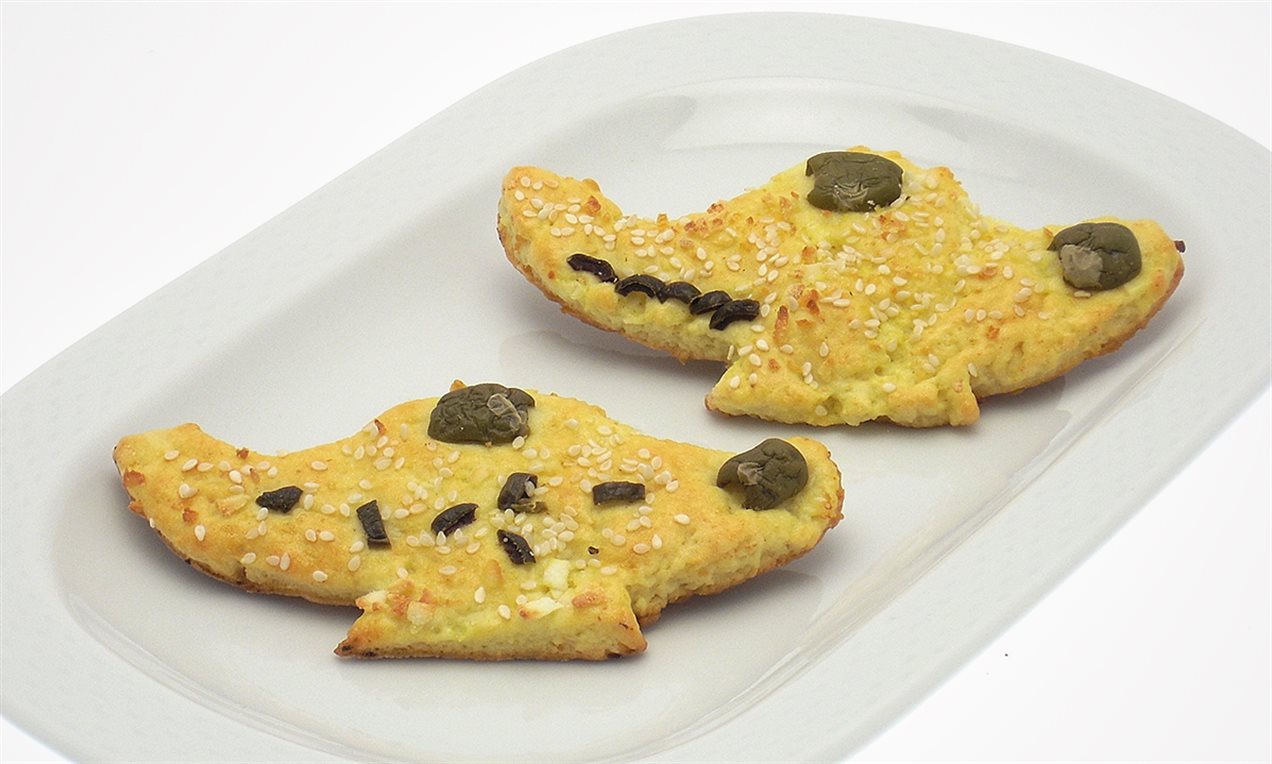 Biscotti salati di ricotta e olive