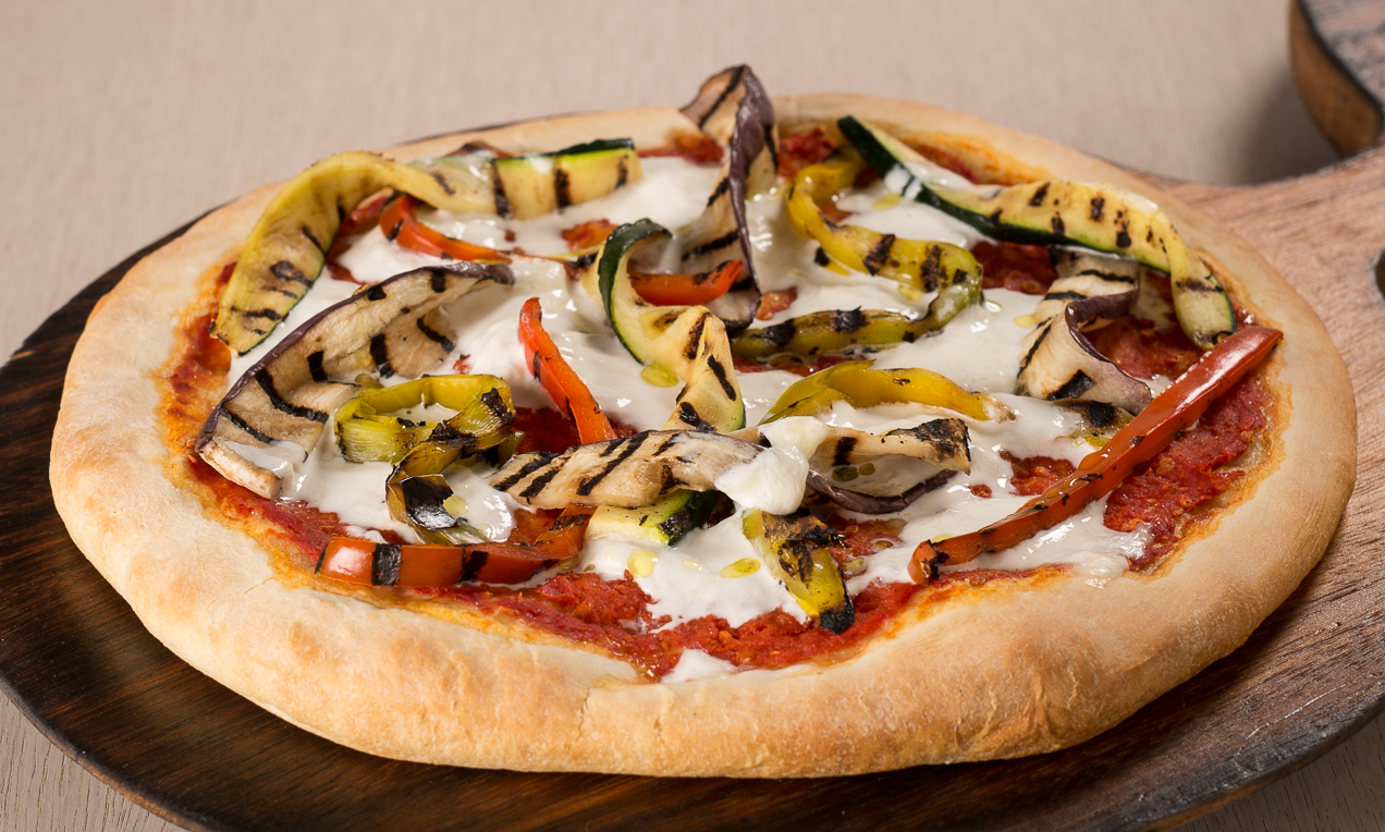 Pizza alle verdure grigliate