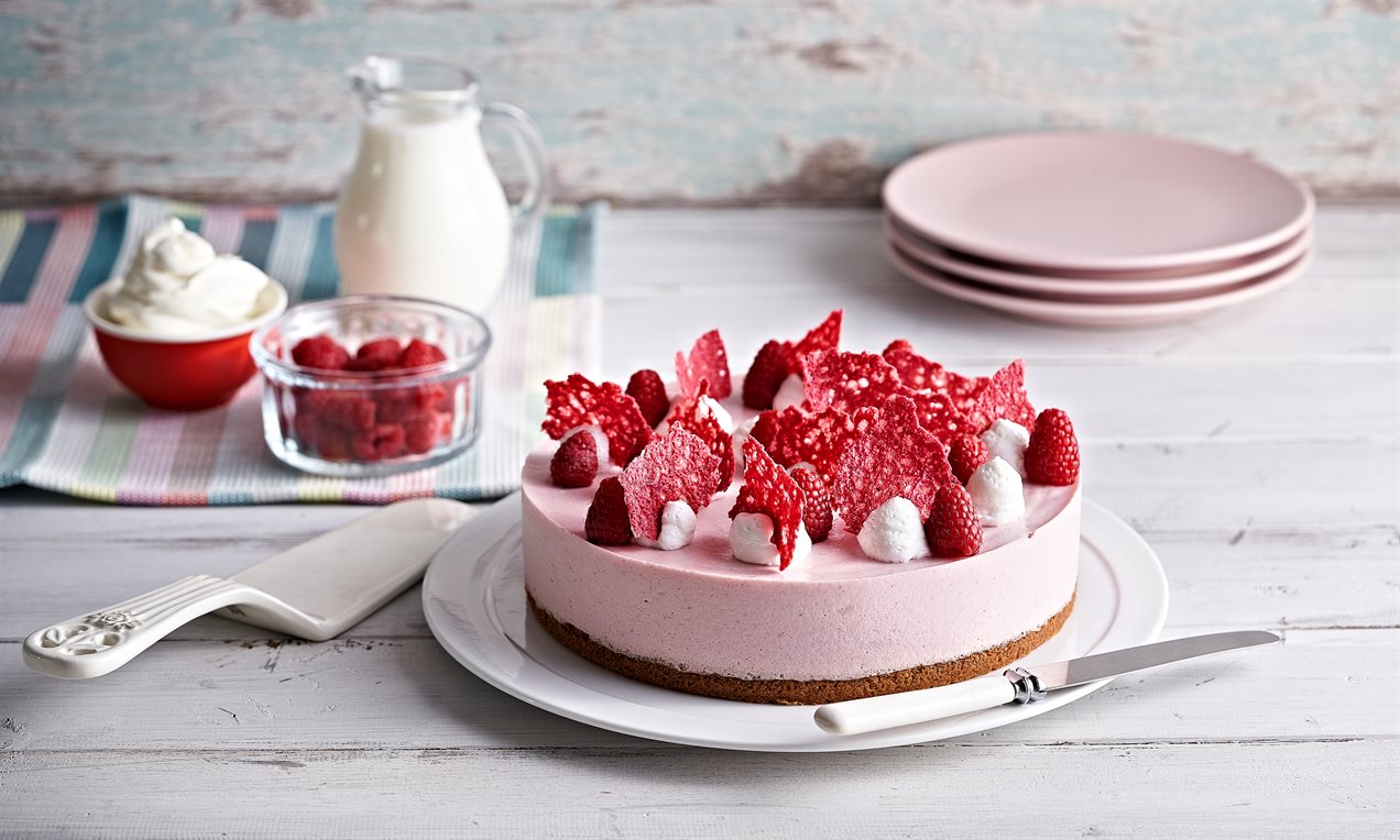 Cheesecake ai lamponi