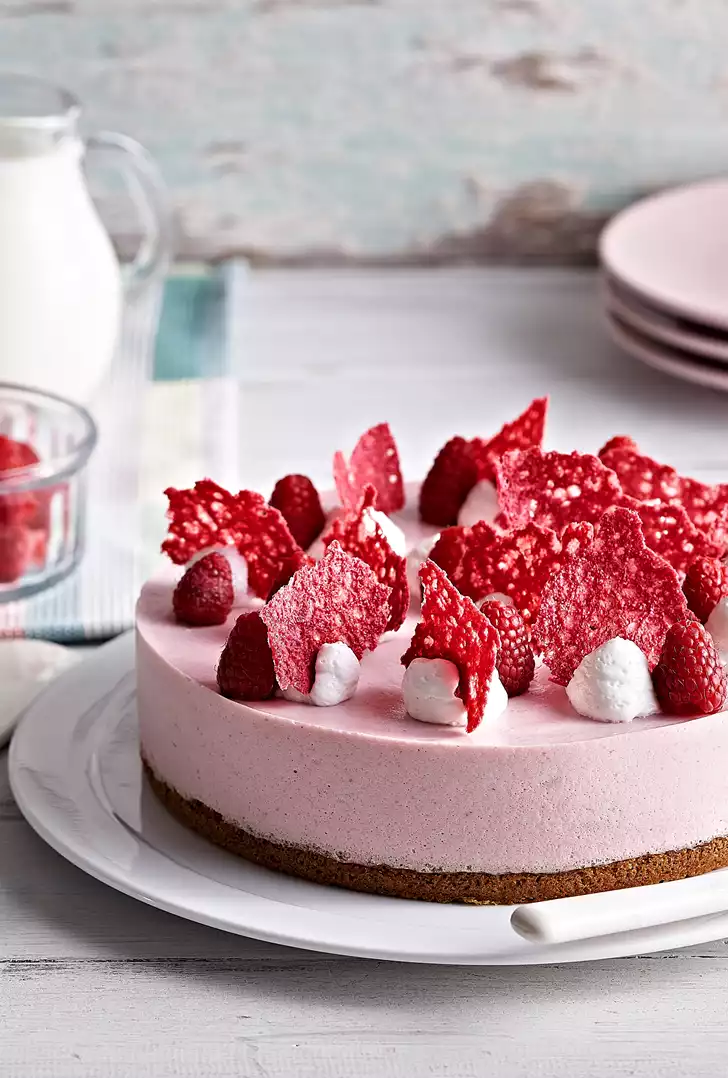 CHEESECAKE LAMPONI A MISURA